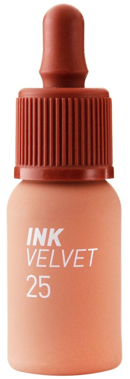 Тинт для губ Peripera Ink Velvet 025 Cinnamon Nude 4g - фото 1 - id-p1928395836