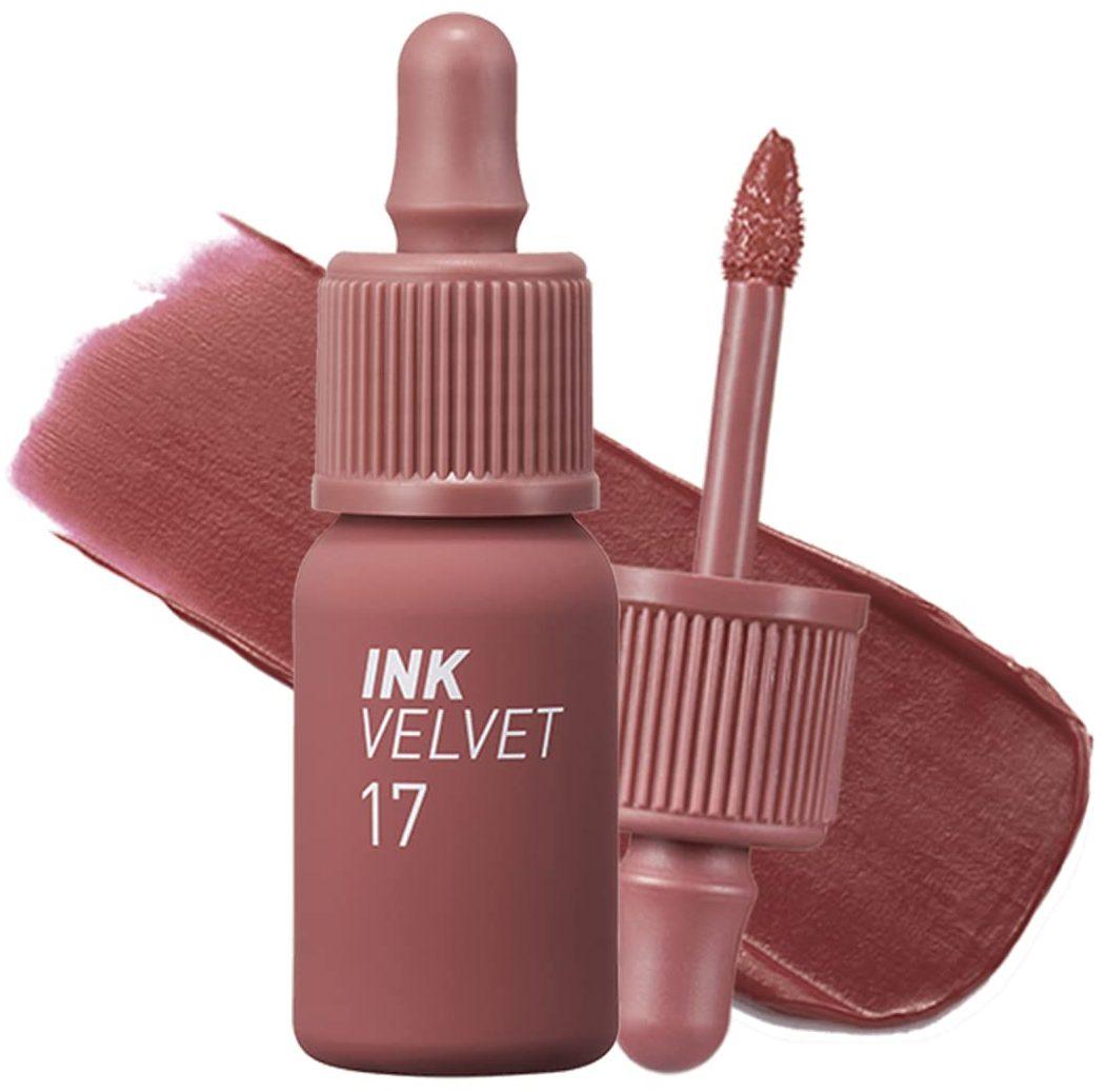 Тинт для губ Peripera Ink Velvet 017 Rosy Nude 4g - фото 2 - id-p1928395839