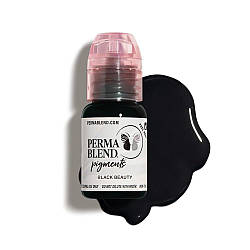 Пігмент Perma Blend Black Beauty для перманентного макіяжу, 15мл