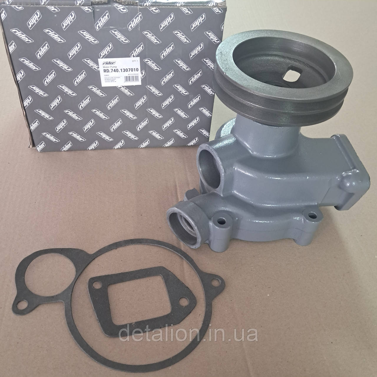Насос водяний КАМАЗ (Угорщина) RIDER 740.1307010, фото 1