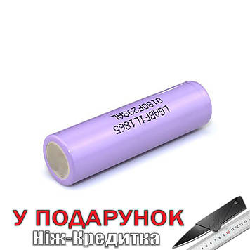 Оригінальний акумулятор LG 3400 mah 18650 3.7В