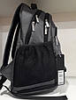 Рюкзак молодіжний для навчання та міста 6-11 клас 37х44x25 см Dolly 384 Сірий, фото 3