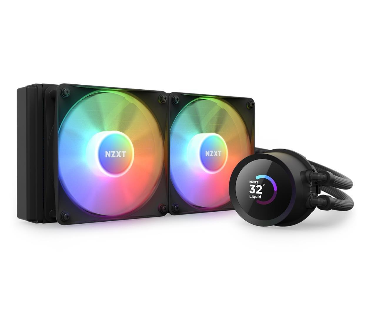 Водяне охолодження NZXT Kraken 280 RGB Black (RL-KR280-B1), фото 1