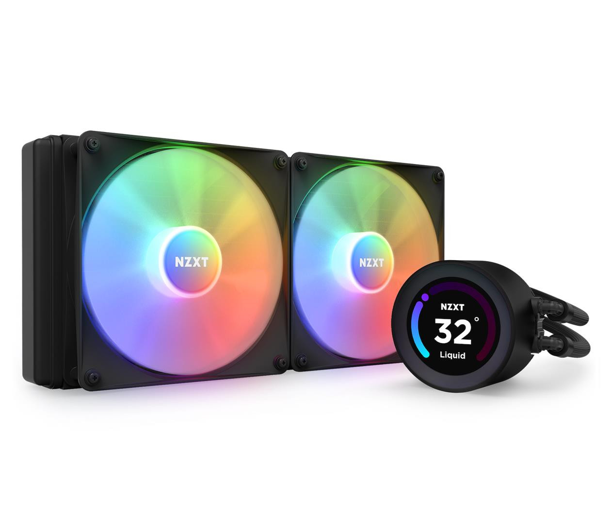 Водяне охолодження NZXT Kraken Elite 280 RGB Black (RL-KR28E-B1), фото 1