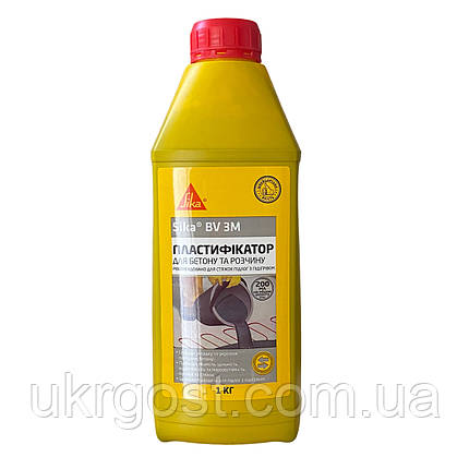 Пластифікатор для теплої підлоги Sika BV 3M 1 кг (132150), фото 1