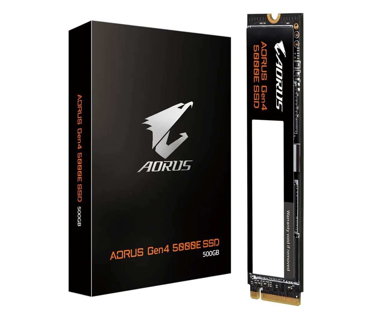 SSD накопичувач Gigabyte Aorus Gen4 5000E SSD 500 GB (AG450E500G-G), фото 1