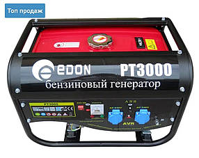 Бензиновий генератор EDON PT 3000 на 3,0 кВт. 220 V