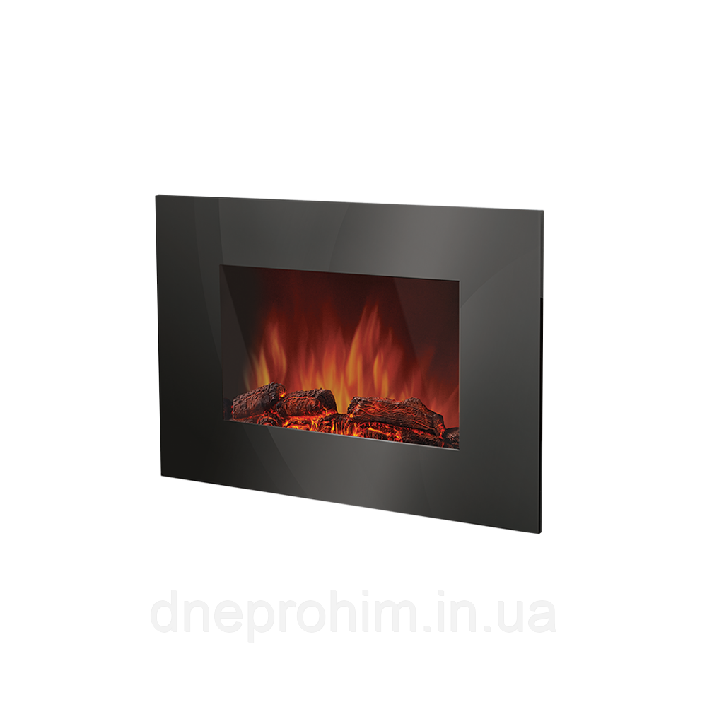 Електрокамін з обігрівом Electrolux EFP/W-1250ULS Black зі звуком