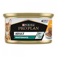 Purina Pro Plan Adult Кусочки в паштете с курицей для взрослых кошек (85г)