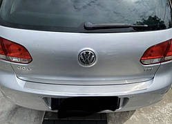 Накладки на бампер з загином Volkswagen GOLF VI PLUS з 2010 р.