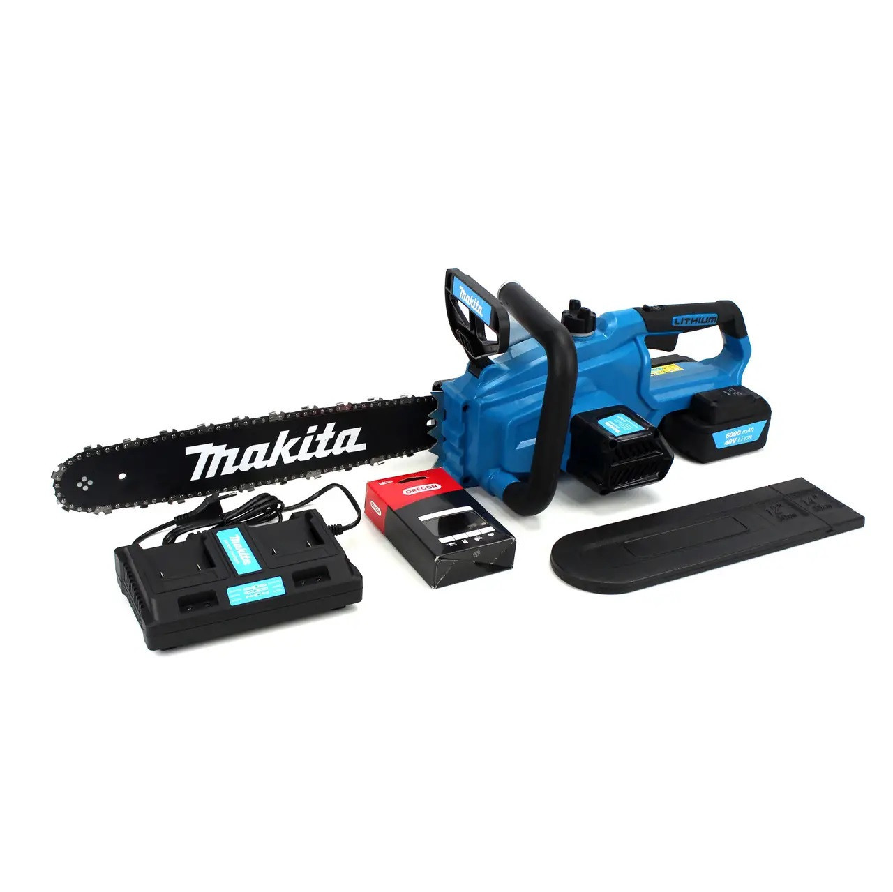 АКУМУЛЯТОРНА ЛАНЦЮГОВА ПИЛА MAKITA DUC406Z 40V 6AH ШИНА 40 СМ