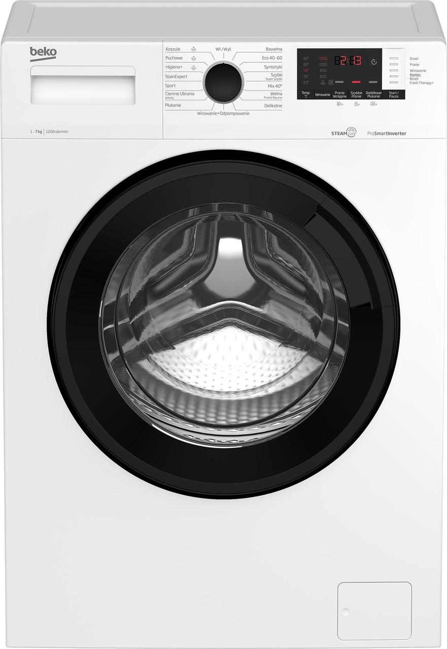 Пральна машина автоматична Beko WUE7612WPBSE