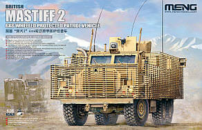 British Mastiff 2 6X6 Wheeled Protected Patrol Vehicle. 1/35 MENG MODEL SS-012