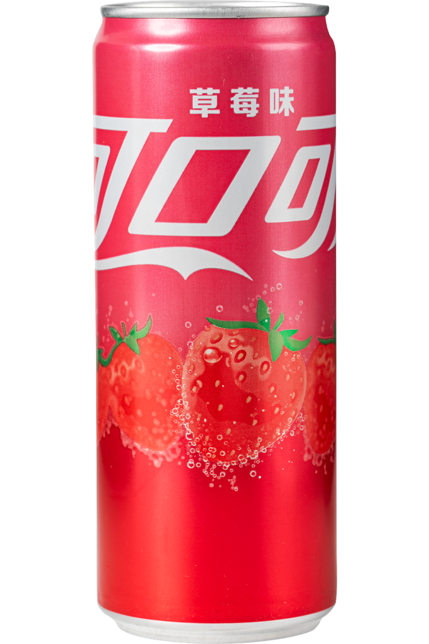 Напій полуниця COCA COLA 330 мл