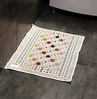 Коврик Geo Jute Rug-3 Izzihome синий 50х80 см