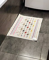 Коврик Geo Jute Rug-1 Izzihome черный 50х80 см