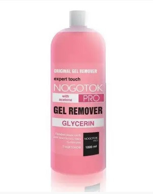 Засіб для зняття гель-лаку "НОГОТОК PRO", 1000 мл, фото 1