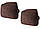 Автомобільні подушки підголовники, що регулюються Elegant Travel Maxi EL 700 515 коричневі, 2 шт, фото 2