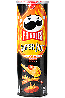 Чипсы Spicy Strips PRINGLES 110 г