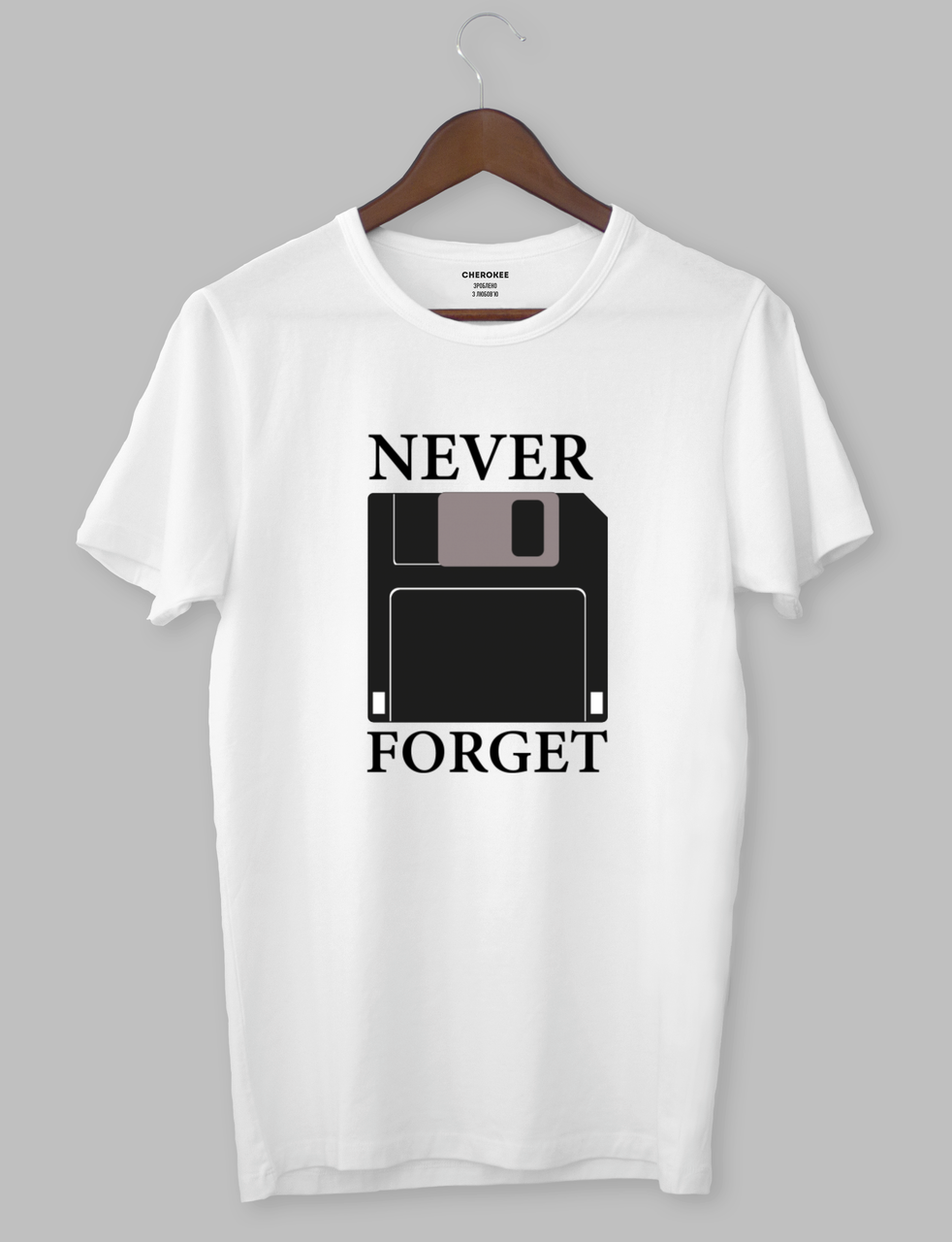 Футболка з прикольним дизайном «Дискета айті», фото 1