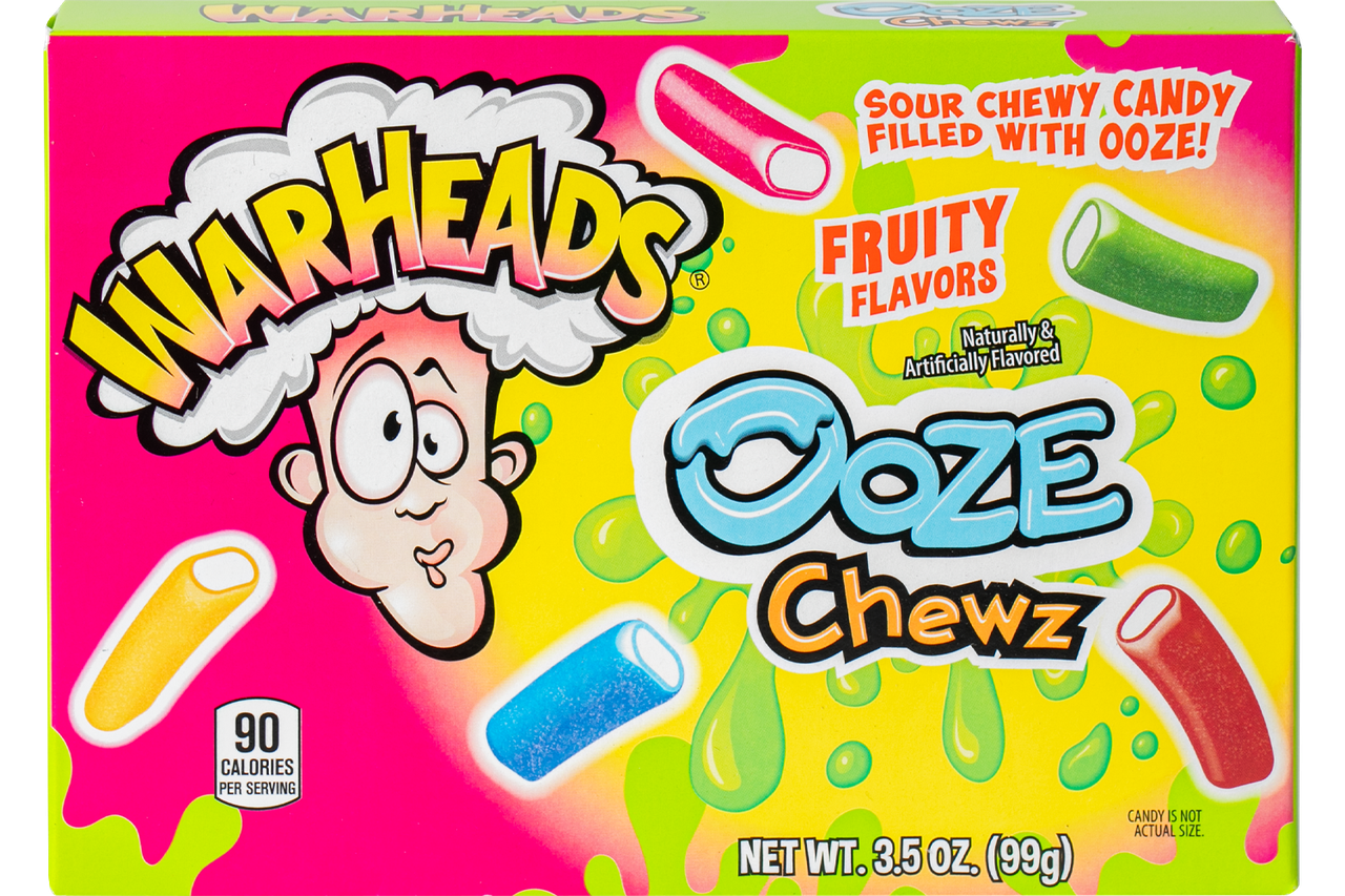 Цукерки Sour Fruit Ooze Chewz WARHEADS 99 г
