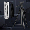 Штатив TriPod 380A 0.50-1.35м, Штатив для телефону і камери, Тринога для телефону, фото 9