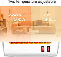 Электро обогреватель Heater QH 800 | Тепловинтелятор | Мини конвектор с горячим воздухом