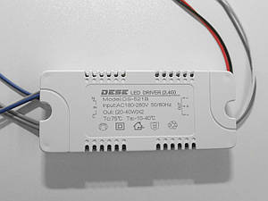 Блок живлення для світлодіодних люстр 80 W DESE trans dimmer+LED 20-40x2