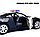 KT5340WP Nissan GT-R R35 police 2009 інерційна металева машинка KINSMART, фото 4