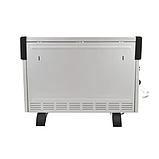 Нагрівач 3 режими 2000 Вт Domotec MS-5904 Білий | Конвектор електричний | Дуйка на стіну, фото 7