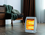 Електро нагрівач Heater QH 800 | Тепловінтелятор | Мініконвектор із гарячим повітрям, фото 6