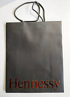 Бумажные пакеты подарочные Hennessy 31*25см