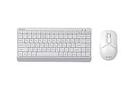 Комплект клавиатура и мышка беспроводной A4Tech FG1112 (White)
