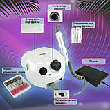 Набір для Манікюру Фрезер для манікюру ЗС 601 45.000об Витяжка з фільтром для нігтів 80 Вт та Лампа Сан 1 48 Вт, фото 2