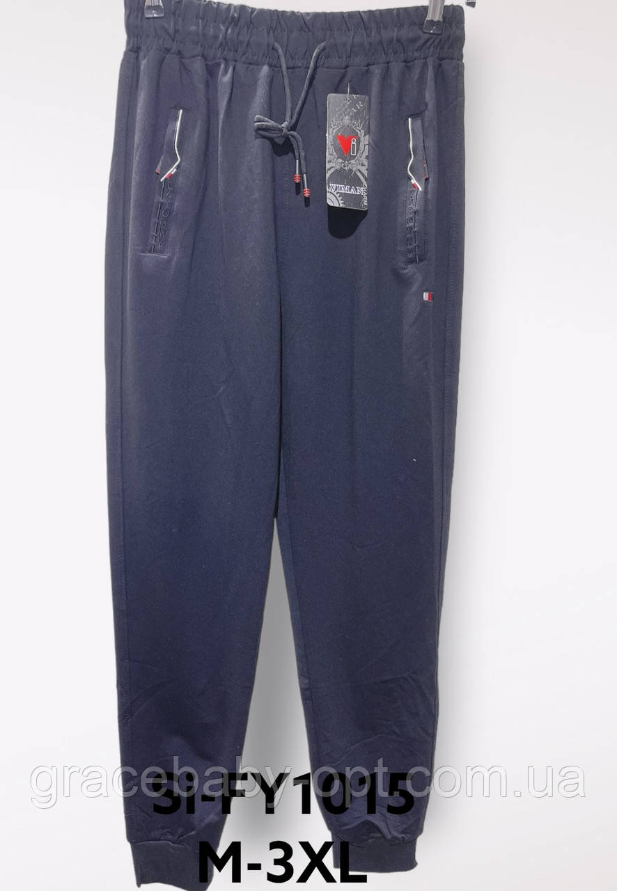 Спортивні штани для чоловіків оптом, M-3XL рр,  № Nk-FY1015, фото 1