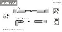 Провода зажигания JanMor ODU202 для OPEL, CORSA A 1,0 двиг. 10 S, 1,2 двиг. 12 S, 1,2 S двиг. 12 ST, 12 S, 1,2