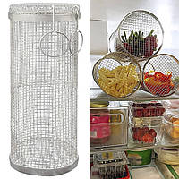 Решітка для гриля фритюру циліндрична з нержавіючої сталі 30 см х 9 см Хіт продажу!