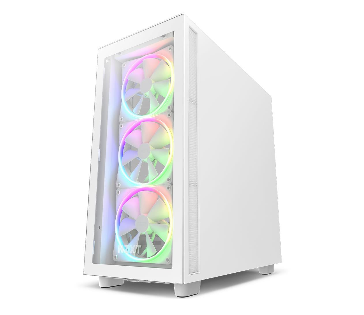 Корпус NZXT H7 ELITE RGB White (CM-H71EW-02), фото 1