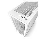 Корпус NZXT H7 ELITE RGB White (CM-H71EW-02), фото 5