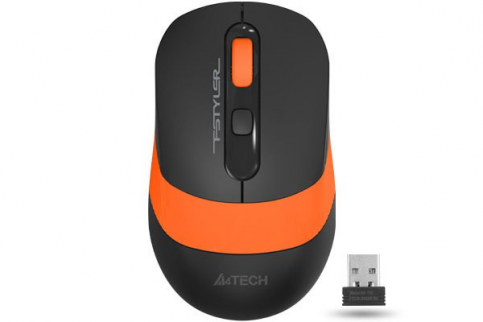 Миша бездротова A4-Tech Fstyler FG10 Orange