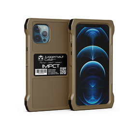 Чохол протиударний Juggernaut IPHONE 12/12 PRO IMPCT PHONE CASE, Розмір: Medium, Колір: Flat Dark Earth