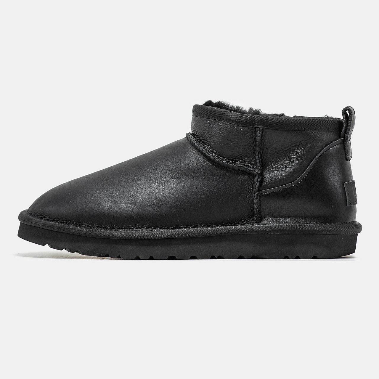 Зимові Черевики UGG Classic Ultra Mini Black / УГГ Класік Ультра Міні Чорні