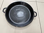 Шикарна узбецька чавунна сковорода 38см 8мм, фото 3