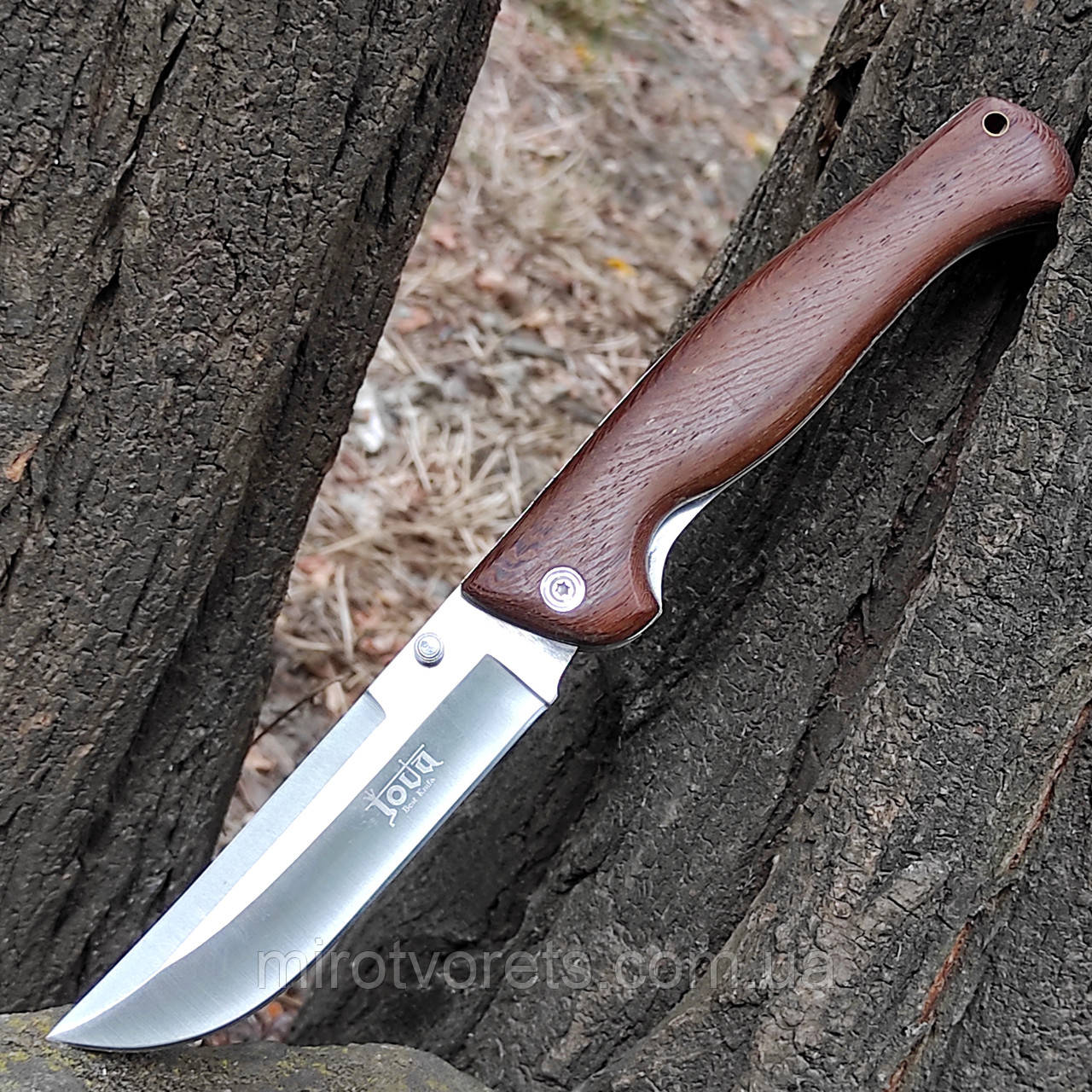 РОЗПРОДАЖ. Ніж складний Boda Best Knife, 440, дерево