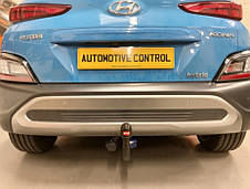 Фаркоп Hyundai Kona 2017-2023 (Хендай Кона) автомат на ключах, фото 4
