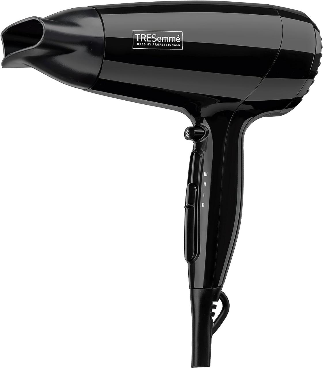 Швидкий фен TRESemme 2000 Вт, суперкомпактний, ультралегкий, чорний