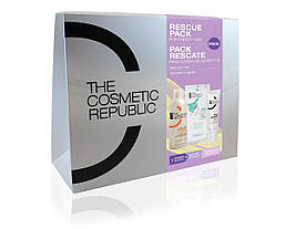 Набір Rescue для інтенсивного зволоження та живлення пошкодженого волосся Rescue Pack The Cosmetic Republic