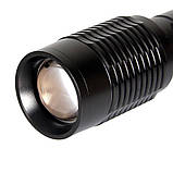 Тактичний ліхтарик Police BL-2804 158000W T6 Black (3_03291), фото 3