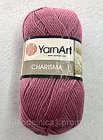 Пряжа YarnArt Charisma 100гр - 200м (3017 Пыльная роза), 80% - шерсть, 20%- акрил, Турция
