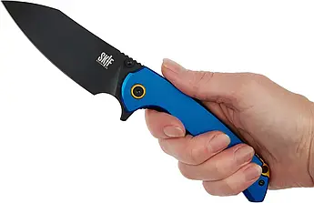 Складаний ніж з кліпсою Skif Knives Jock BSW, aluminium, blue